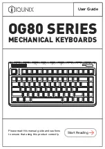 iQunix OG80 Series User Manual preview