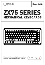 iQunix ZX75 Series User Manual предпросмотр