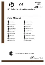 Preview for 1 page of IR Ingersoll Rand D1130 User Manual