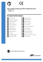 Preview for 3 page of IR Ingersoll Rand D1130 User Manual