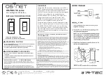 IR-Tec OS-NET ON-PBD-705 Series Installation Instructions preview