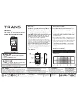 IR-Tec trans LMD-109 Installation Instructions preview