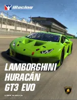 iRacing Lamborgini Huracan GT3 EVO User Manual предпросмотр