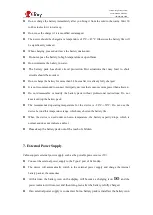 Preview for 8 page of iRay Technology Cabin CBL19 Operating Manual