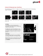 Preview for 16 page of IRC Ghost Atto Duo Preliminary Operator'S Manual