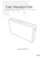 Предварительный просмотр 1 страницы IRC THE TRANSISTOR Instruction Manual