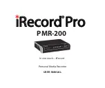 Предварительный просмотр 1 страницы iRecord PMR-200 User Manual