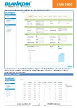 Preview for 7 page of Irenis BLANKOM EMU 8600 Quick Start Manual