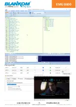 Preview for 9 page of Irenis BLANKOM EMU 8600 Quick Start Manual