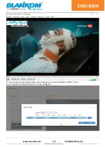 Preview for 12 page of Irenis BLANKOM EMU 8600 Quick Start Manual