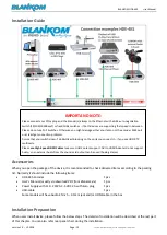 Preview for 10 page of Irenis BLANKOM HDE-4K5 User Manual