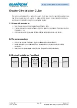 Preview for 8 page of Irenis Blankom HDM-4220C Installation And Operation Instructions Manual