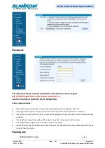 Preview for 28 page of Irenis Blankom HDM-4220C Installation And Operation Instructions Manual