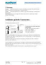 Preview for 44 page of Irenis Blankom HDM-4220C Installation And Operation Instructions Manual