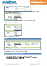 Preview for 11 page of Irenis BLANKOM HDM-9500C Manual