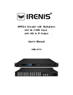 Preview for 1 page of Irenis EMU-8110 User Manual