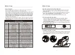 Preview for 10 page of iRest A307-8 Operation Instructions Manual