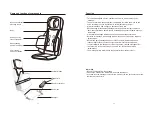 Preview for 4 page of iRest Seat Cysion SL-D258S Operation Instructions Manual