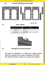 Предварительный просмотр 10 страницы IRFTS EASY ROOF EVOLUTION L1 Installation Instructions Manual