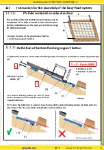 Предварительный просмотр 25 страницы IRFTS EASY ROOF EVOLUTION L1 Installation Instructions Manual