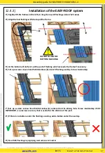 Предварительный просмотр 47 страницы IRFTS EASY ROOF EVOLUTION L1 Installation Instructions Manual