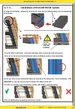 Предварительный просмотр 49 страницы IRFTS EASY ROOF EVOLUTION L1 Installation Instructions Manual