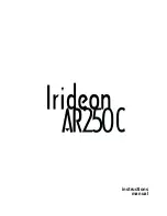 IRIDEON AR 250C Instruction Manual preview