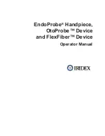 Iridex EndoProbe Series Operator'S Manual preview