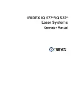 Preview for 1 page of Iridex IQ 532 Operator'S Manual