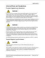 Preview for 30 page of Iridex PASCAL Synthesis TwinStar Operator'S Manual