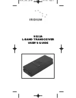 Iridium 9522A User Manual preview