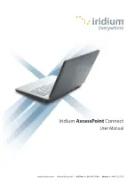 Preview for 1 page of Iridium AxcessPoint User Manual