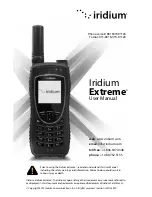 Iridium EXTREME User Manual preview