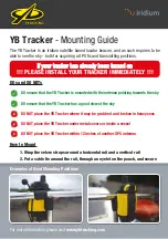 Preview for 2 page of Iridium YB3 Rental Tracker Basic Instruction Manual