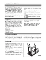 Preview for 5 page of irinox ICY L Use And Maintenance Instructions