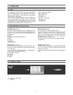 Preview for 13 page of irinox ICY L Use And Maintenance Instructions