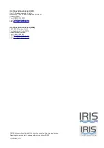 Предварительный просмотр 12 страницы Iris Innovations 595 Installation Manual