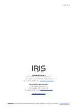 Предварительный просмотр 8 страницы Iris Innovations IRIS065 Quick Start Manual