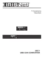 IRIS Net UCC 1 Owner'S Manual preview