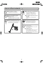 Предварительный просмотр 4 страницы Iris Ohyama IC-SLDC7 User Manual