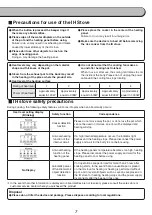 Предварительный просмотр 7 страницы Iris Ohyama RC-ID31 User Manual