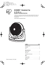 Preview for 1 page of IRIS WOOZOO PCF-HE15R Manual