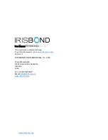 Предварительный просмотр 2 страницы IRISBOND DUO User Manual