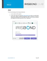 Предварительный просмотр 54 страницы IRISBOND DUO User Manual