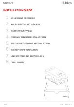 Preview for 2 page of IriSys SafeCount Installation Manual