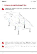 Preview for 11 page of IriSys SafeCount Installation Manual