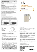 Preview for 1 page of IRIT IR-1364 Manual Instruction