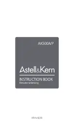 Предварительный просмотр 66 страницы IRiver Astell & Kern AK500A Instruction Book