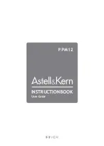 Preview for 1 page of IRiver Astell&Kern PPM12 Instruction Book