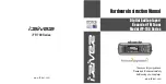 IRiver iFP-700 Series Hardware Instruction Manual preview